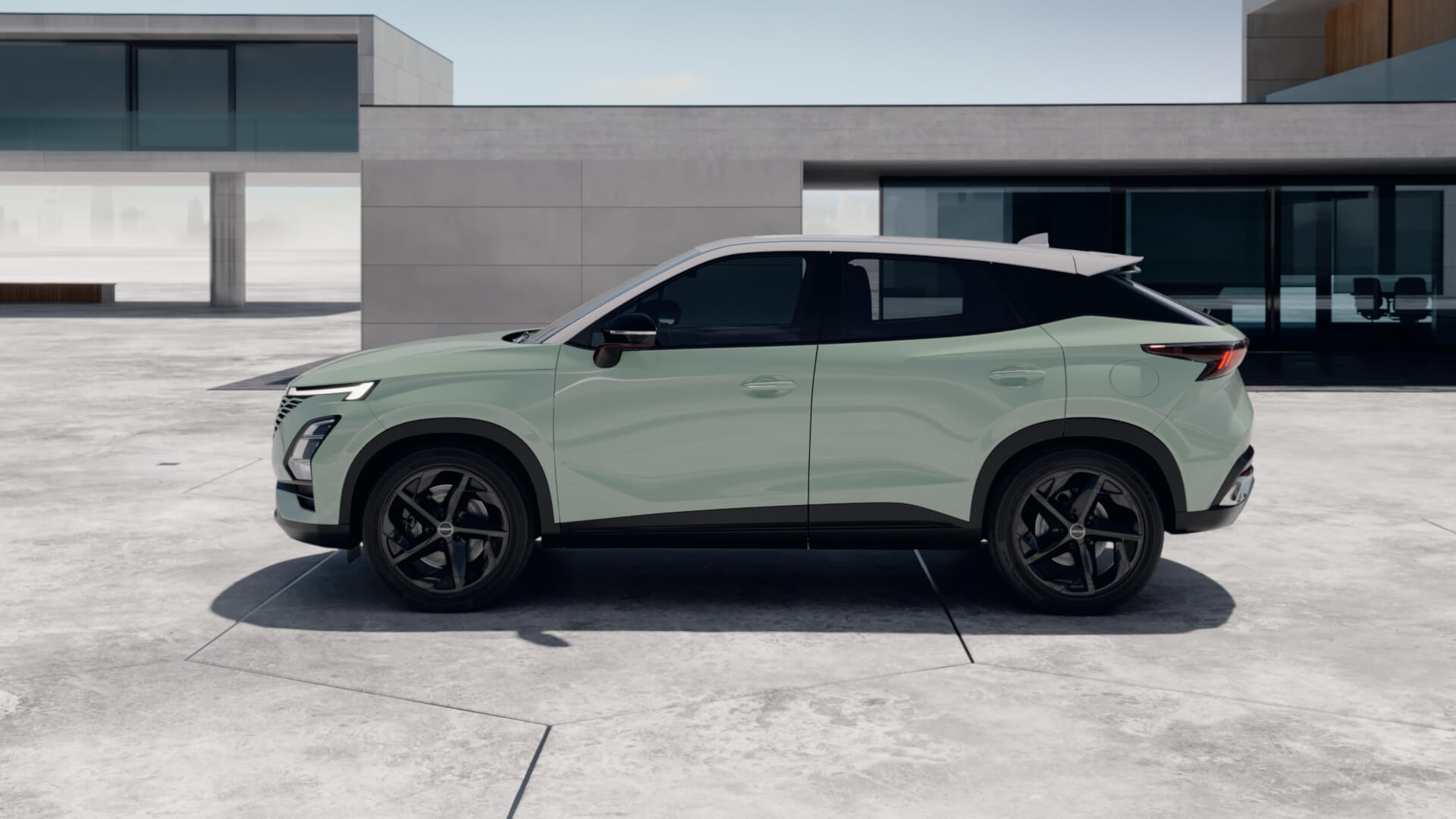 OMODA C5  - новый зеленый цвет