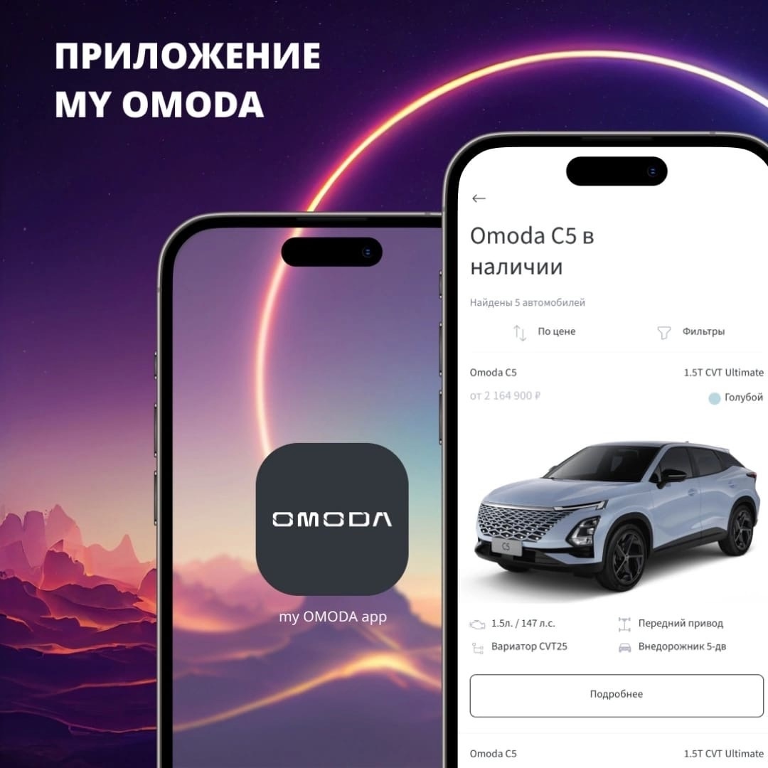 Рассказываем подробнее о приложении MY OMODA