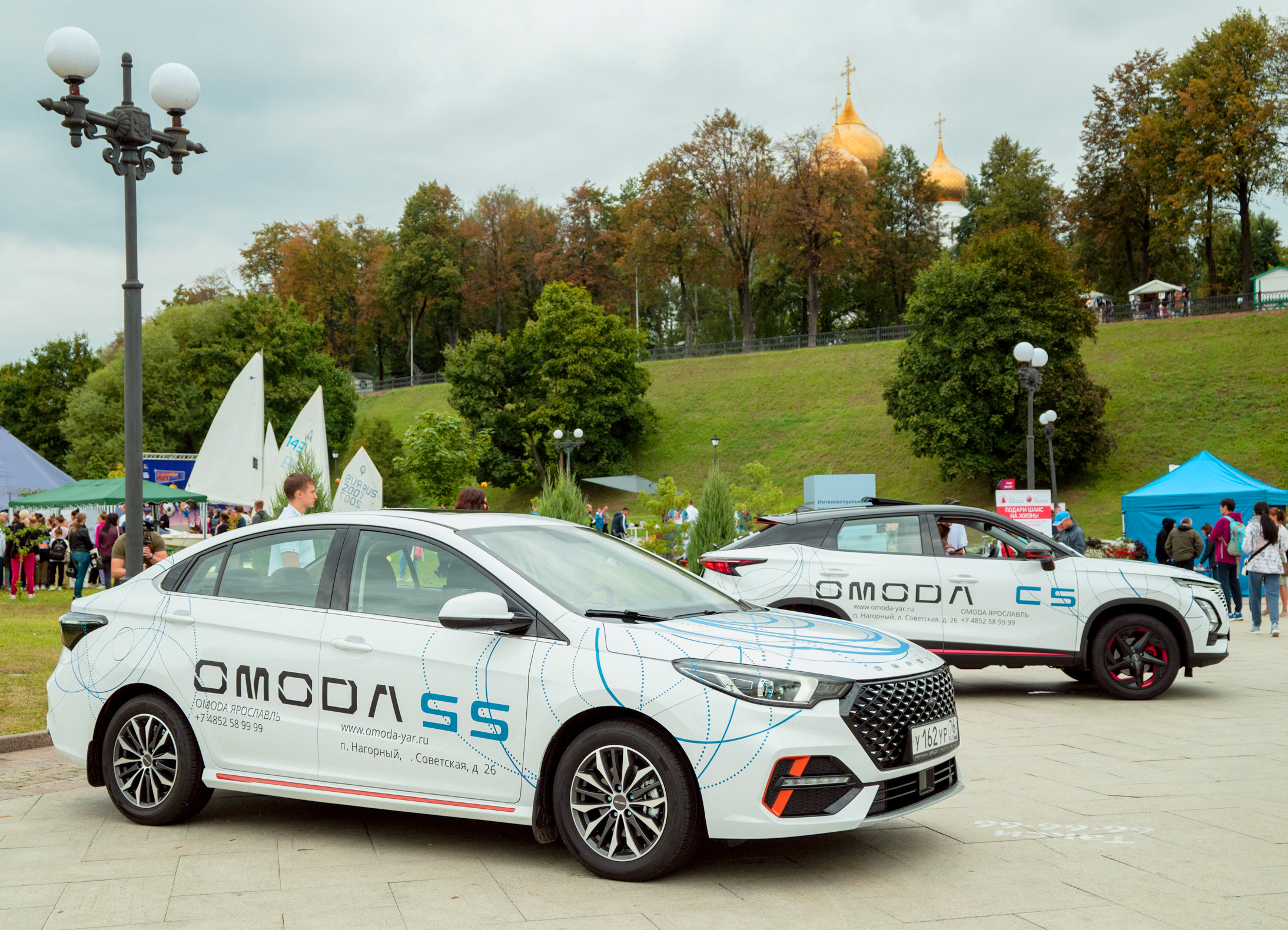 OMODA Ярославль стала партнером ярославского полумарафона «Бегом по Золотому кольцу»