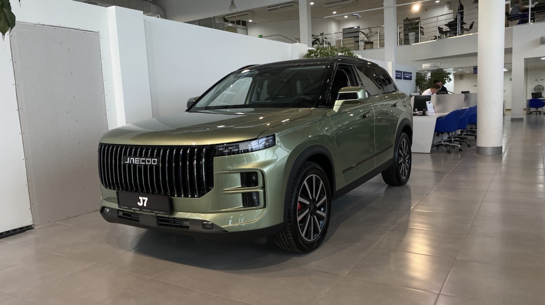 Новый кроссовер JAECOO J7 уже в наличии в Оками Запад