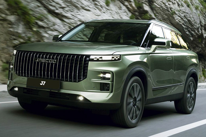 Кроссовер JAECOO J7 представлен в России: впечатления и цены