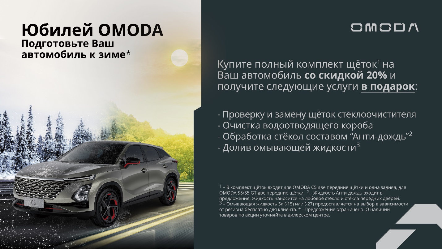Юбилей OMODA