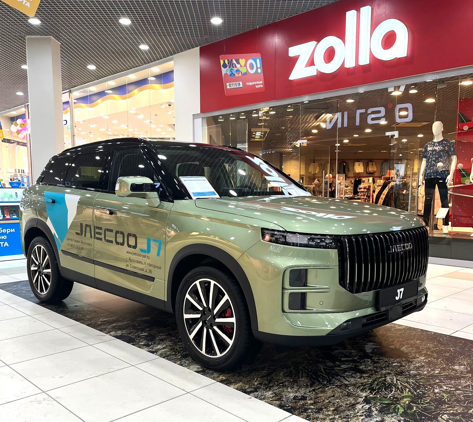 JAECOO J7 снова в «Вернисаже»!