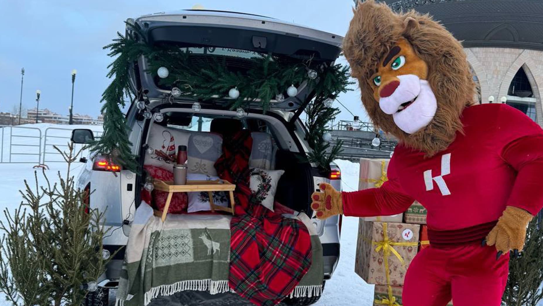 Мероприятие у центральной елки