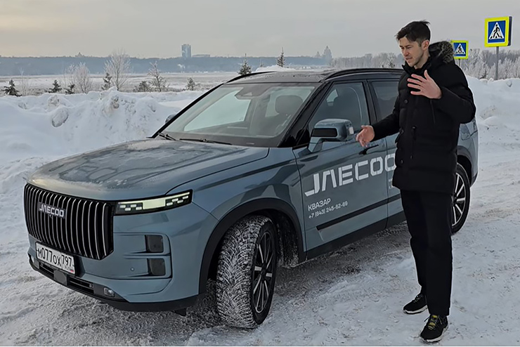 Зимний тест-драйв Jaecoo J7