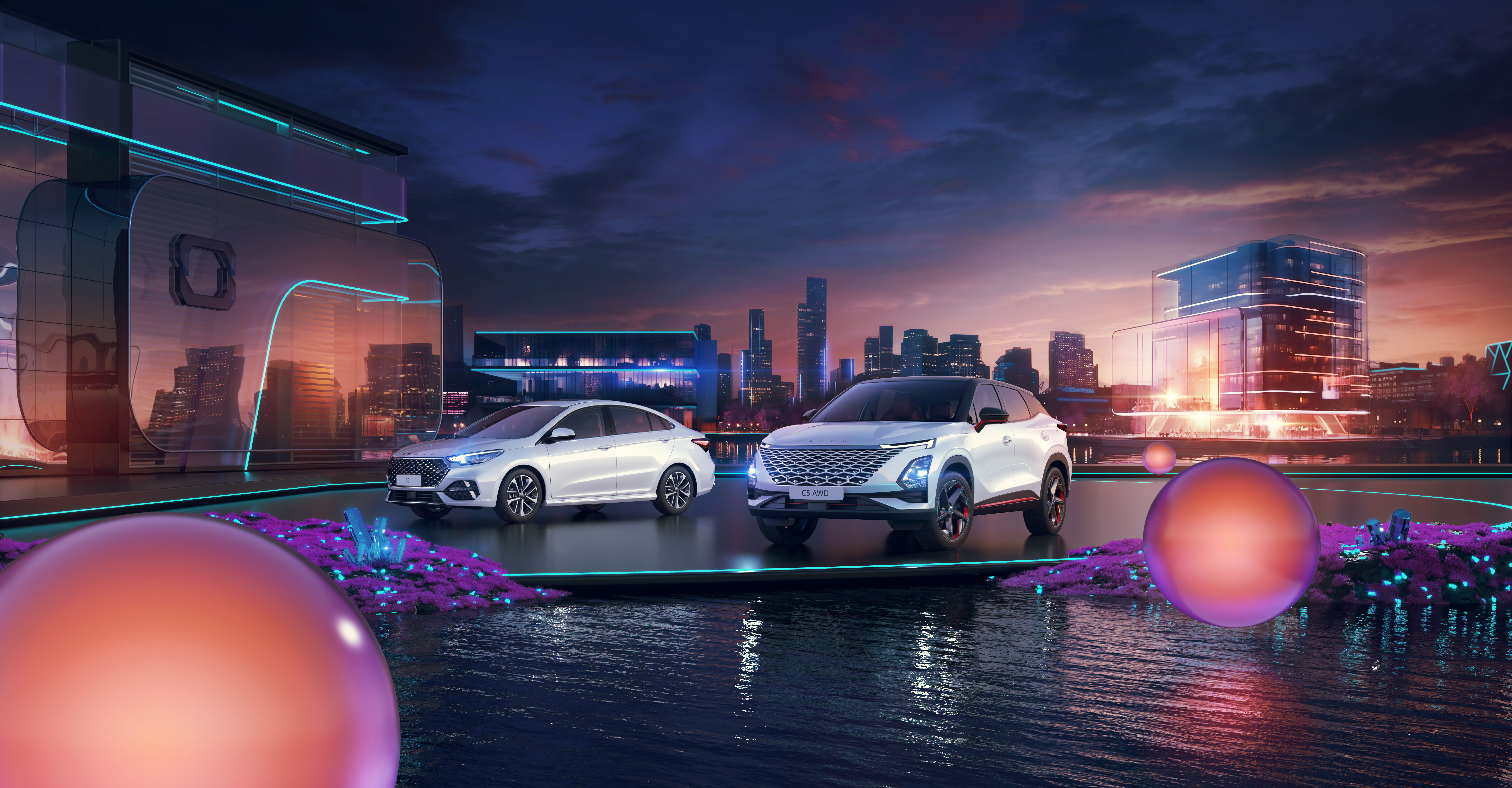 Специальное предложение на покупку автомобиля OMODA. 