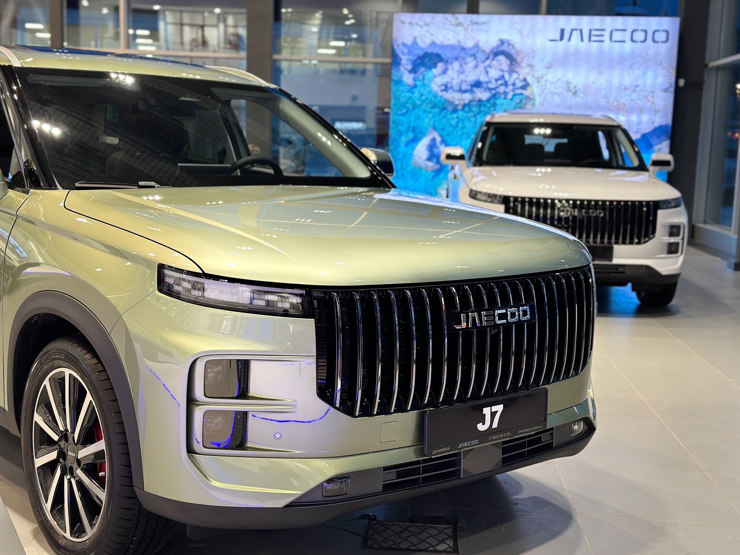 Прокладывай свой путь вперед с JAECOO J7