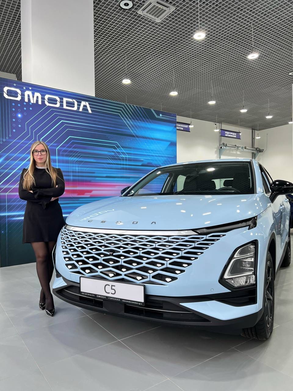  ЭКСПОНИРОВАНИЕ OMODA C5 УЖЕ В ТРЦ «ФАБРИ»