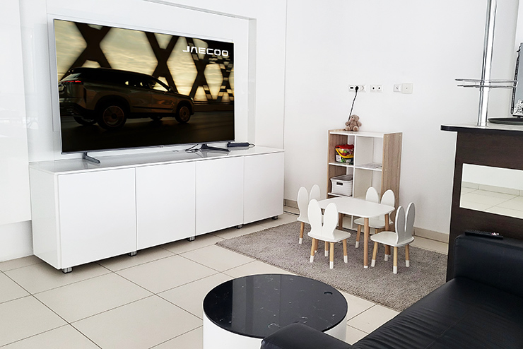 Ожидаем с комфортом. Клиентская зона в ДЦ Квазар.