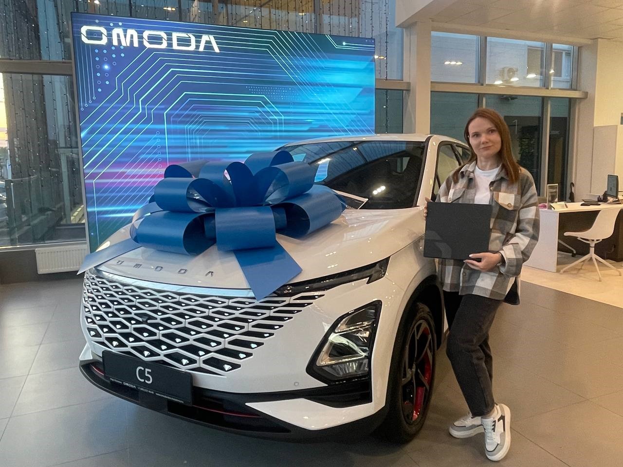 Новые счастливые обладатели OMODA!!!