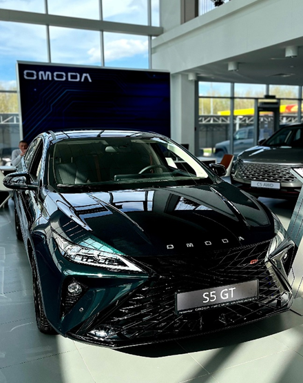 Встречайте спортивную версию автомобиля OMODA S5 GT!