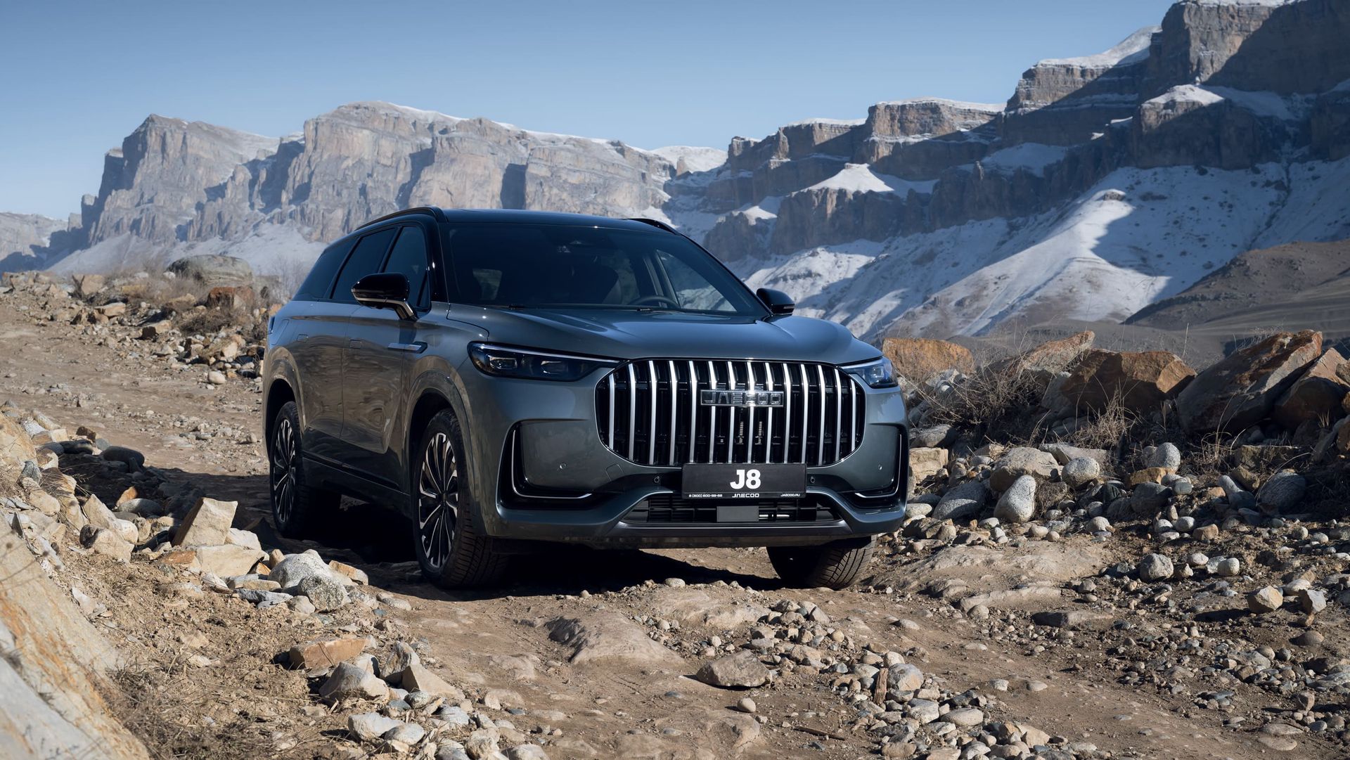Новый, премиальный автомобиль JAECOO J8.