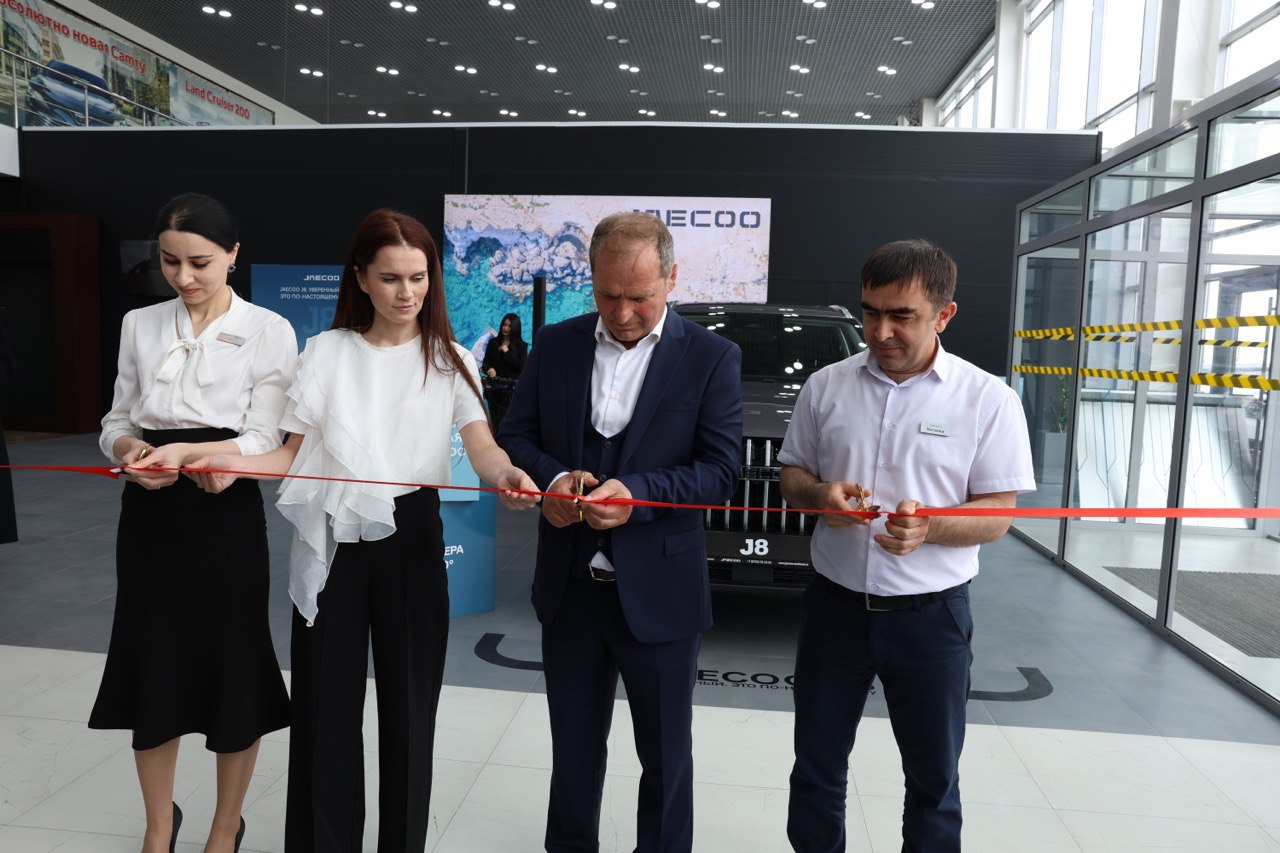 25 мая в компании Автолюкс прошла презентация автомобиля JAECOO J8 