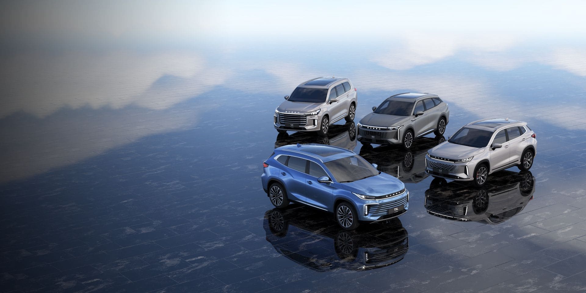 <h1>ПРЕМИАЛЬНЫЕ АВТОМОБИЛИ EXEED</h1>