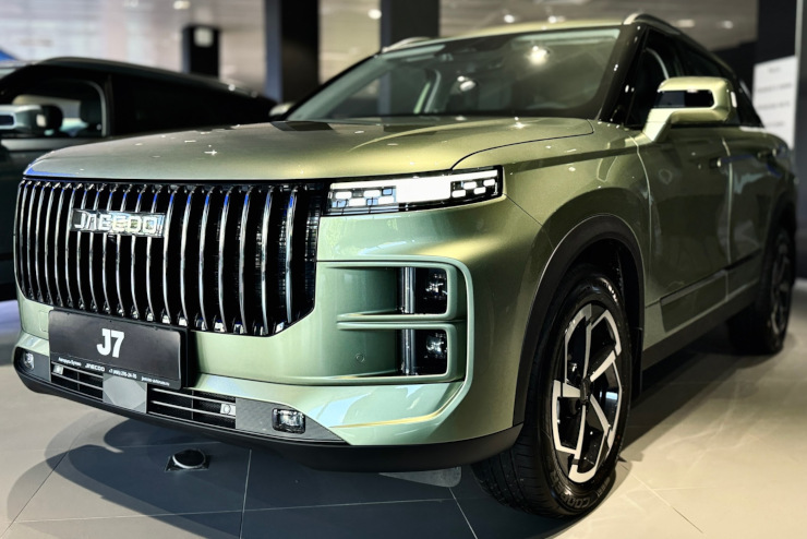JAECOO J7 AWD — преимущества полного привода