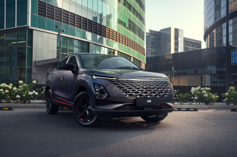 OMODA C5 с интеллектуальной системой полного привода