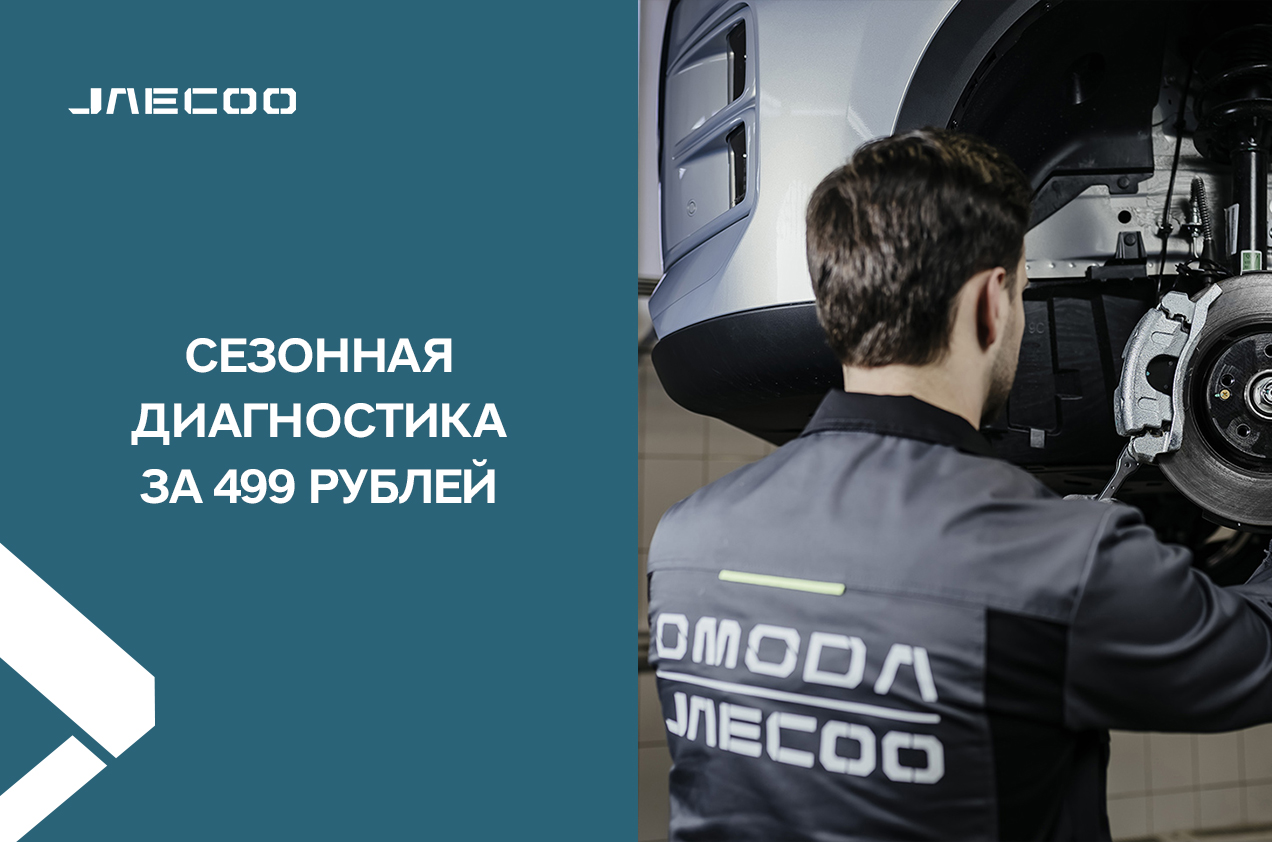 «Сезонная диагностика» за 499 рублей!