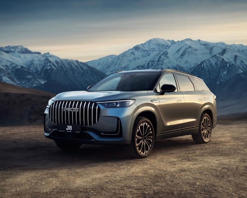 Продвинутая система полного привода JAECOO J8 Torque-Vectoring