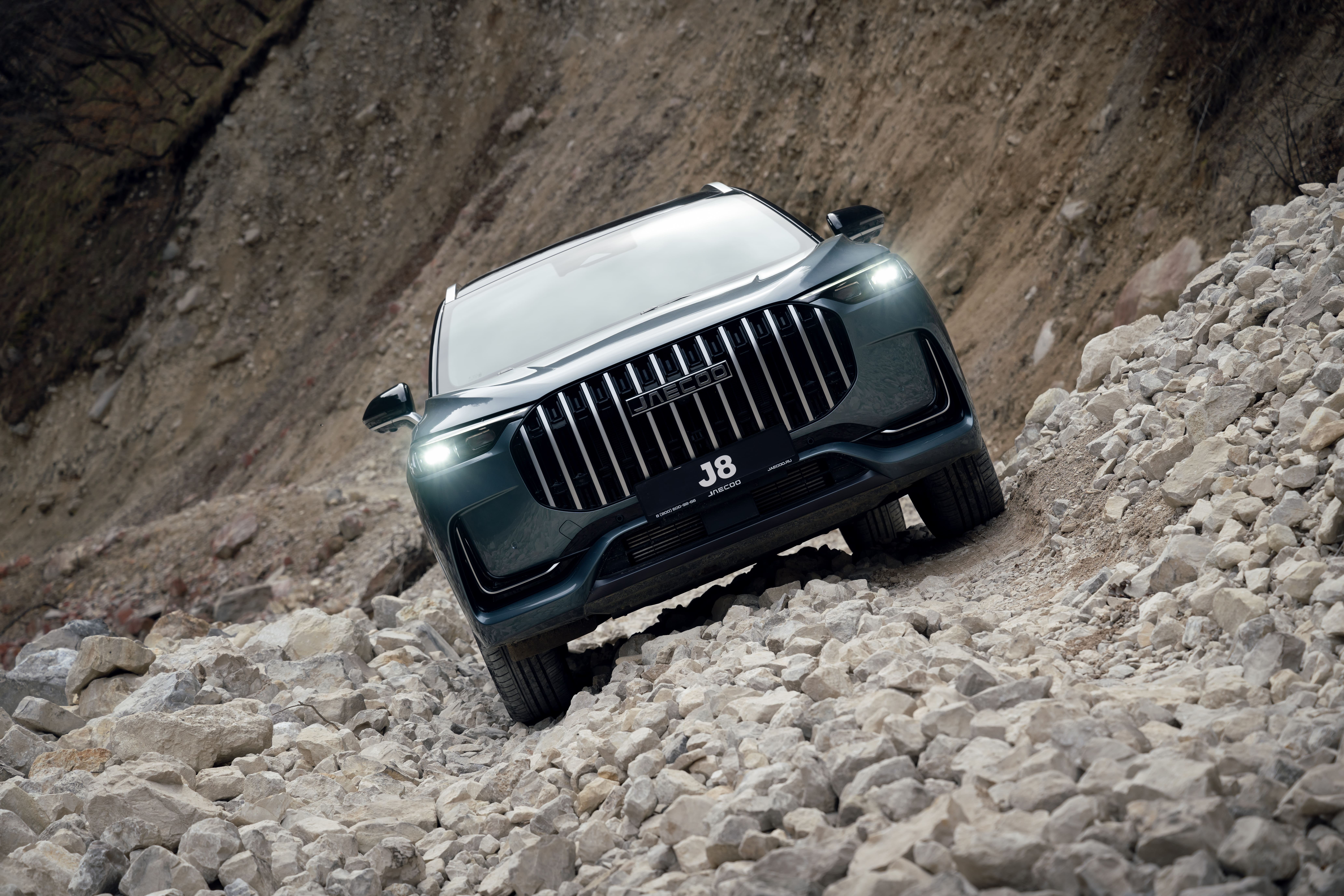 JAECOO J8 с системой полного привода Torque-Vectoring