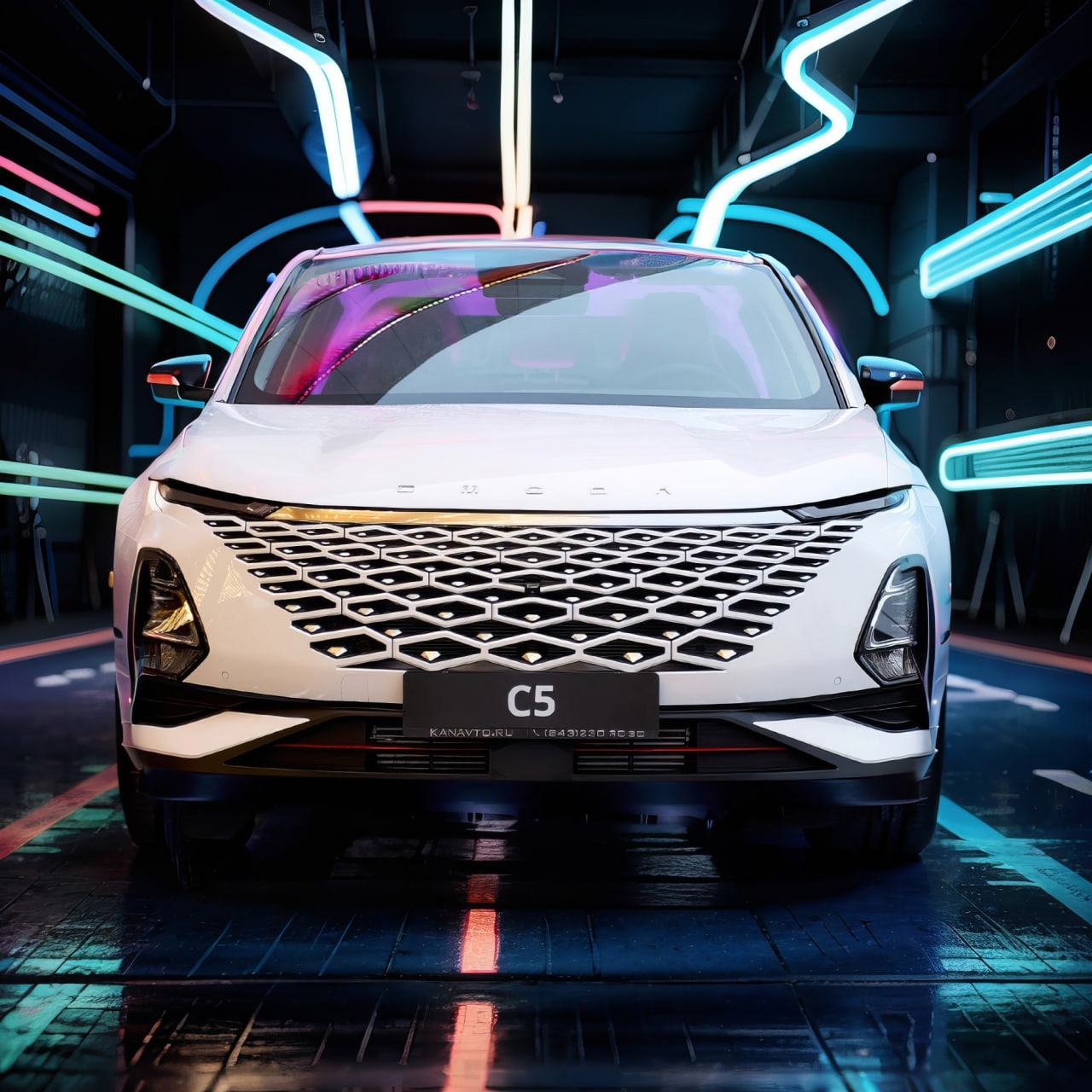 Как работает адаптивный круиз-контроль в OMODA C5?