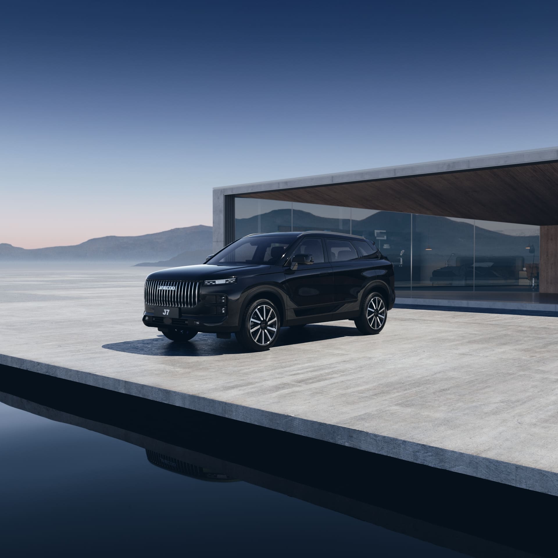 Кроссовер JAECOO J7 - внушительный авто с грозным видом в Сургуте