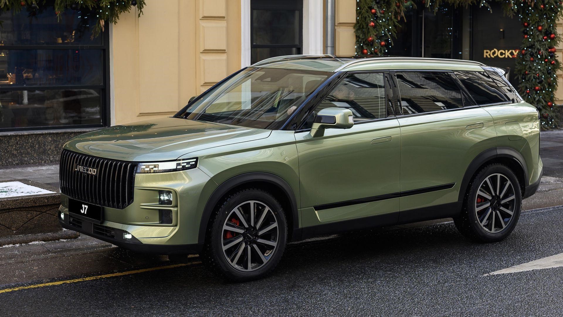 JAECOO J7 — воплощение элегантности и мощности в премиум-классе