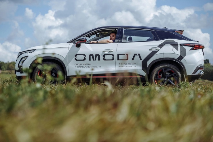 Пять умных помощников водителя OMODA С5