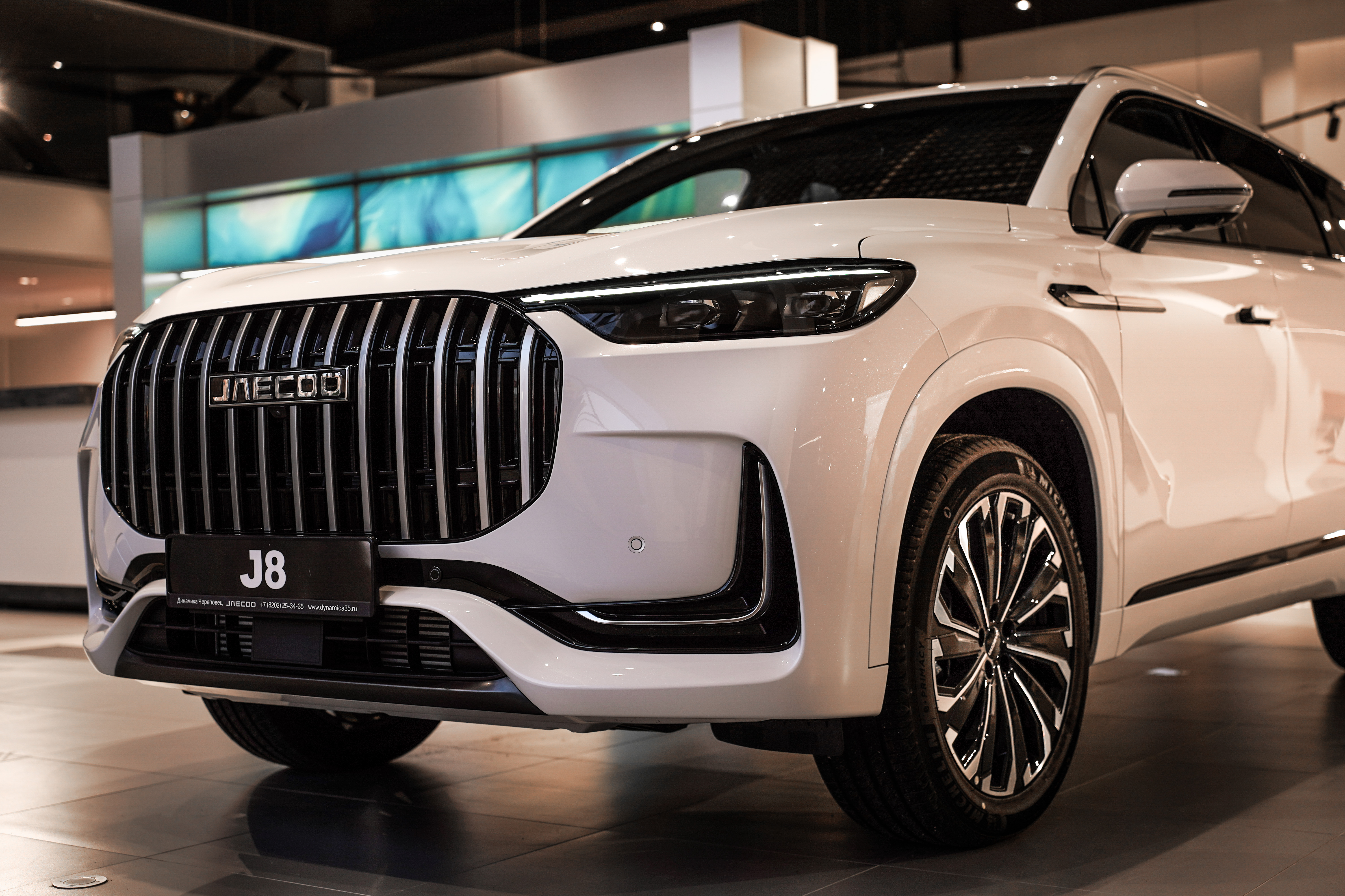 Инновации в автомобиле Jaecoo J8