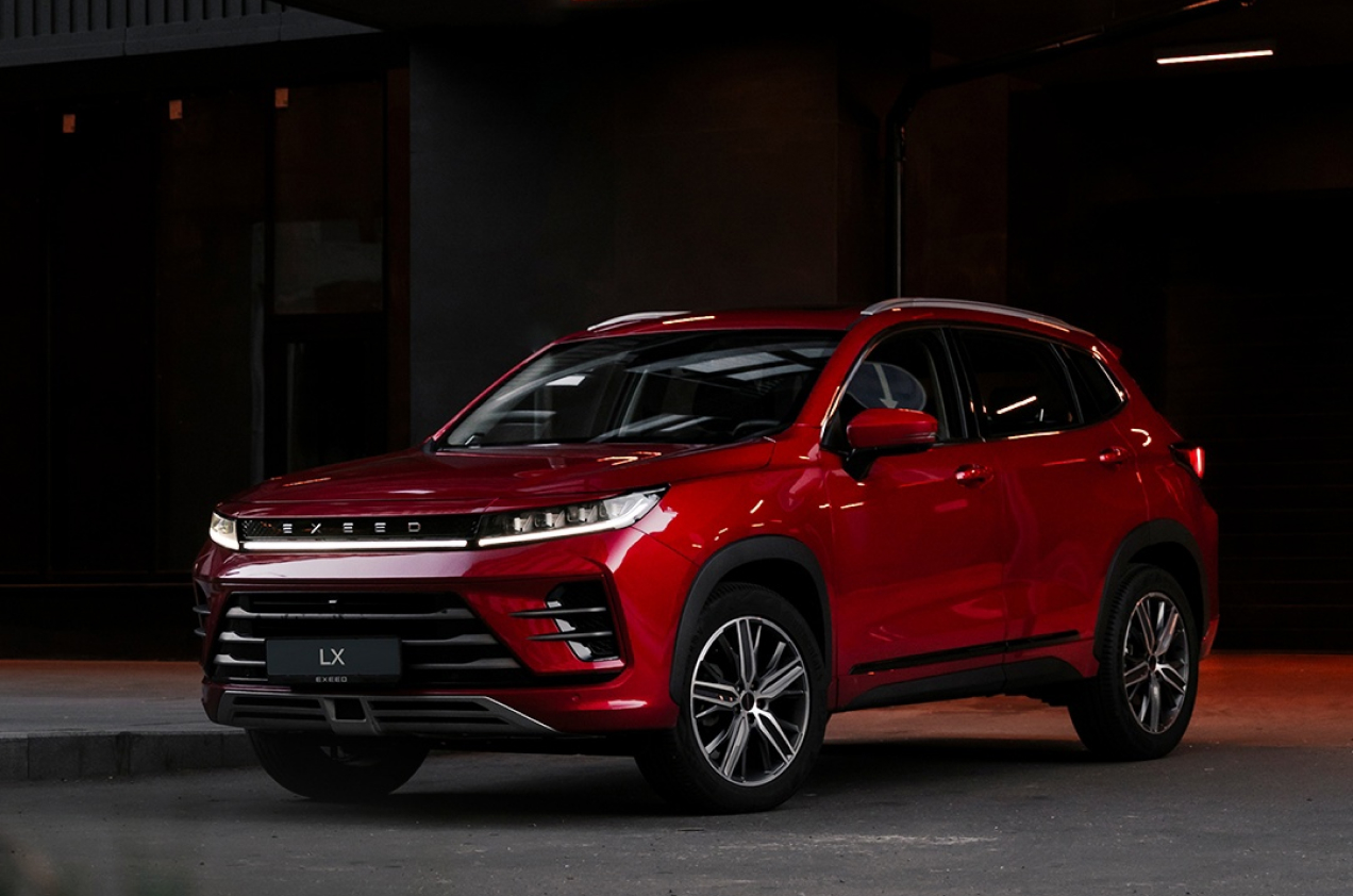 Новый EXEED LX: эффектный дизайн и роскошный салон