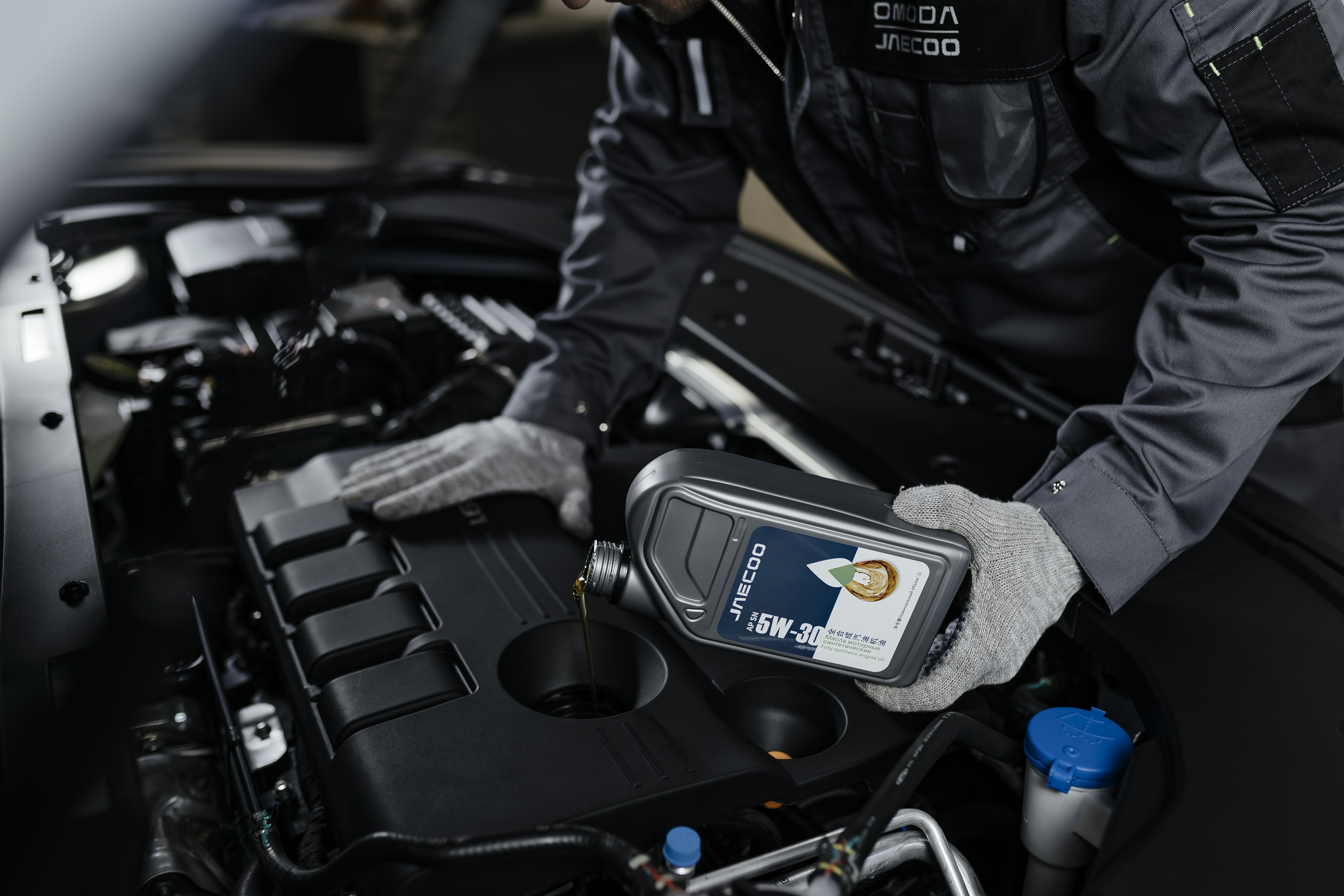 Межсервисная замена масла в ДВС за 1 рубль