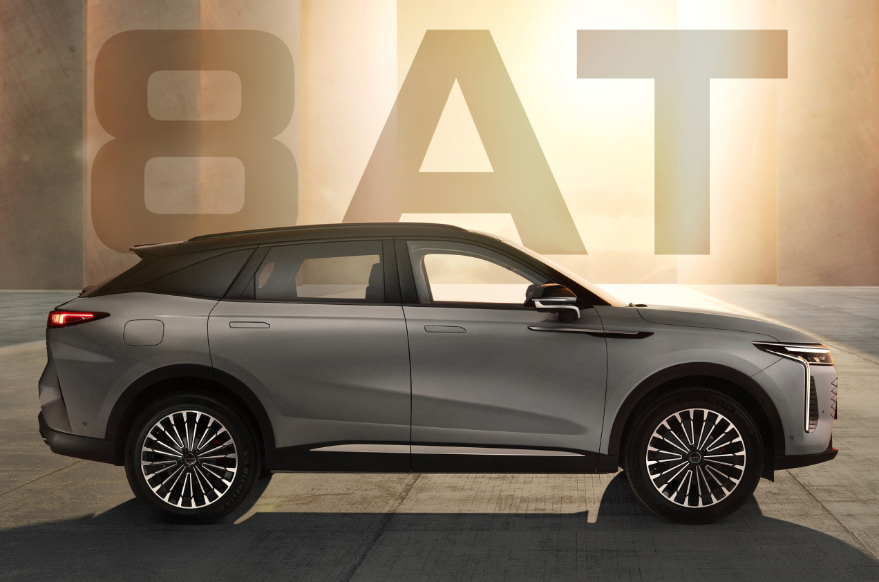 Обновленный EXEED RX с 8-ступенчатой автоматической коробкой передач