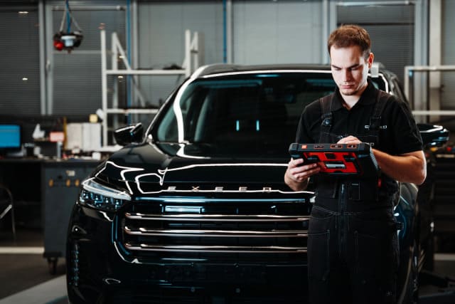 Диагностика EXEED за 115 рублей и выгода на работы