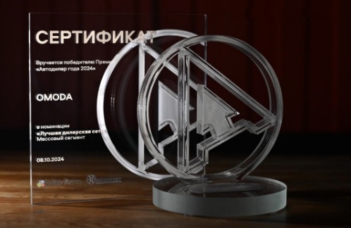 Дилерская сеть OMODA признана лучшей в России!
