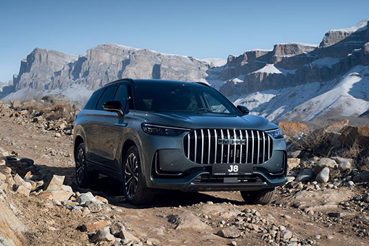 JAECOO J8 – верный компаньон для тех, кто ценит стиль, комфорт и передовые технологии!