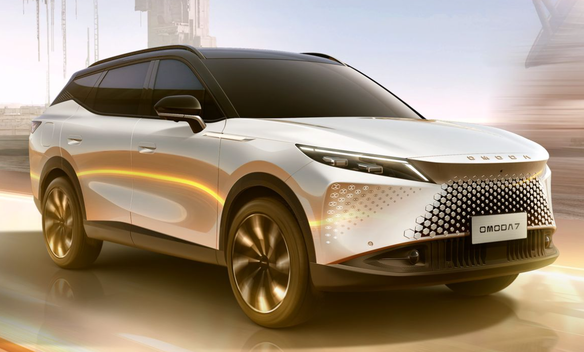 Стильный кроссовер OMODA C7