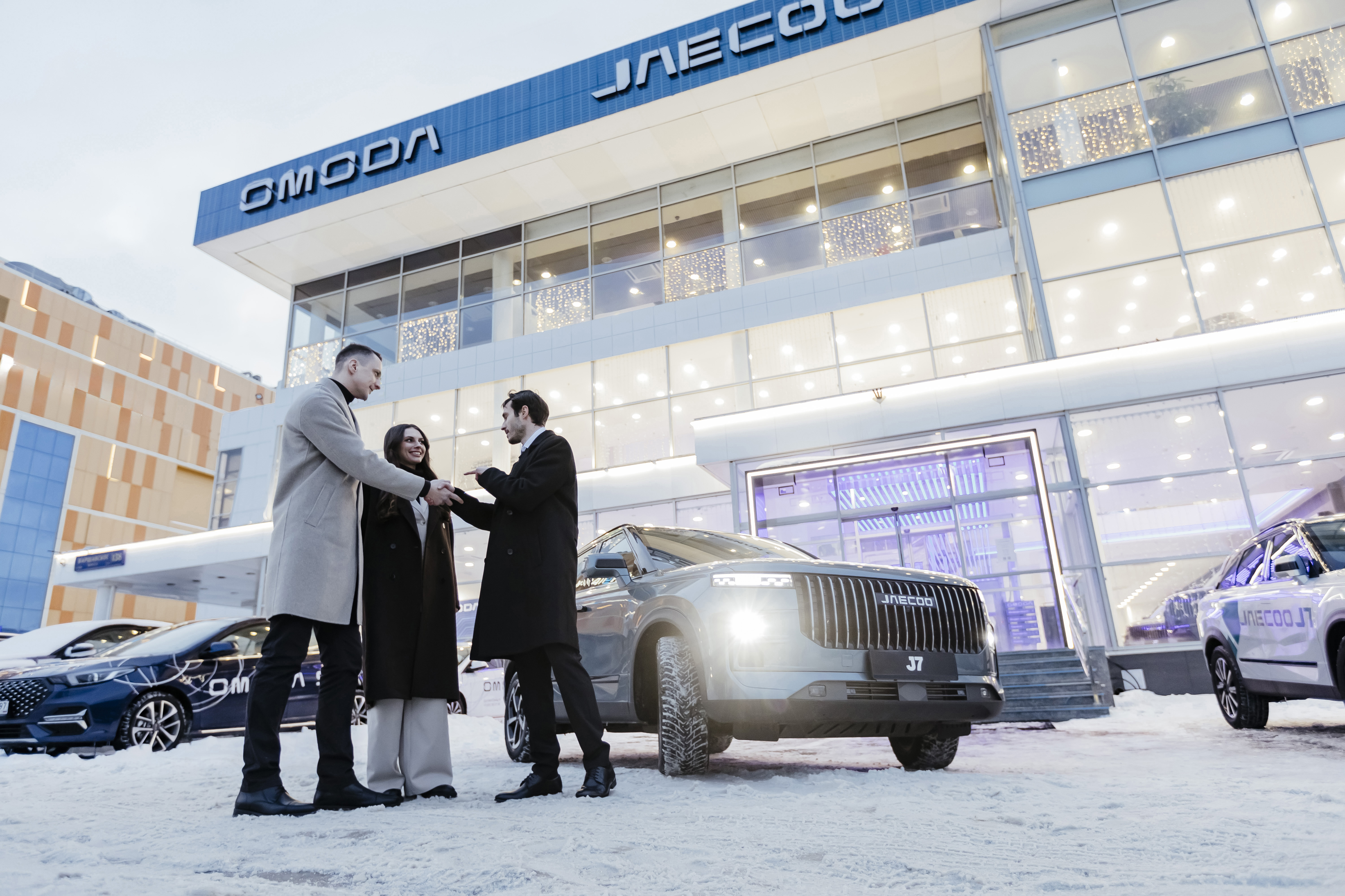 Комплект зимних шин в подарок при покупке JAECOO и выгодный сезонный шиномонтаж в ААА Моторс