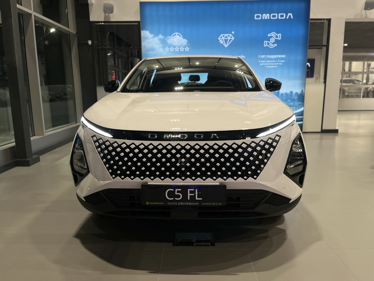 Выход обновленной модели OMODA C5.