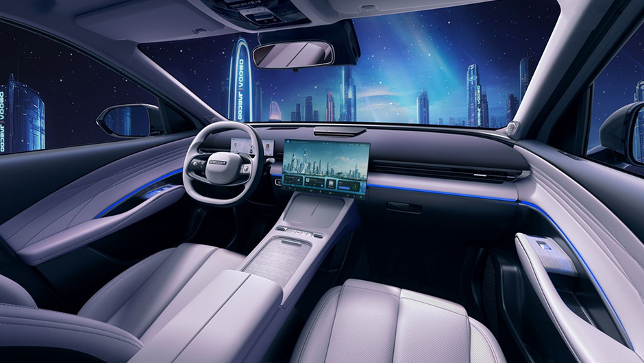 Интерьер будущего: OMODA C7 подчиняет каждую деталь идее комфорта