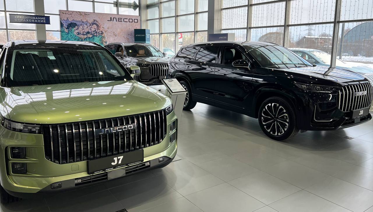 Новый привоз автомобилей JAECOO!