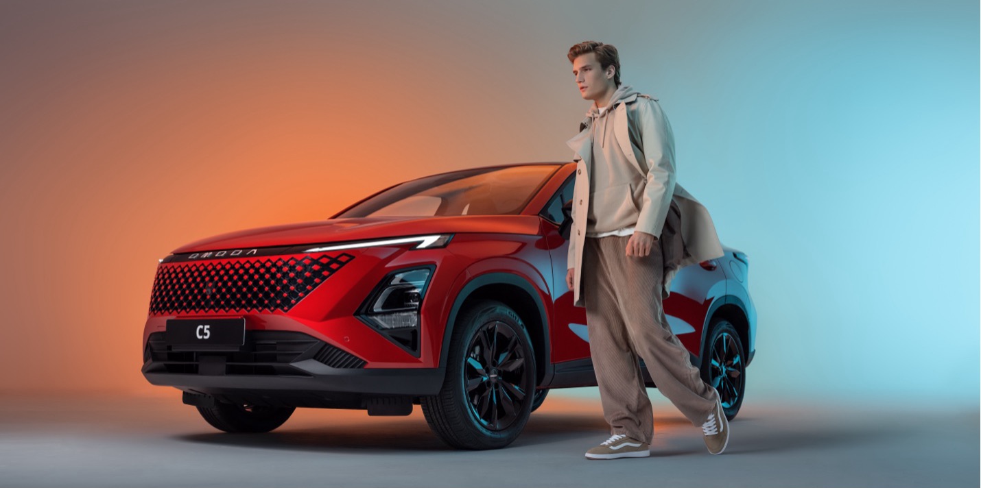 OMODA C5 - стиль и динамика