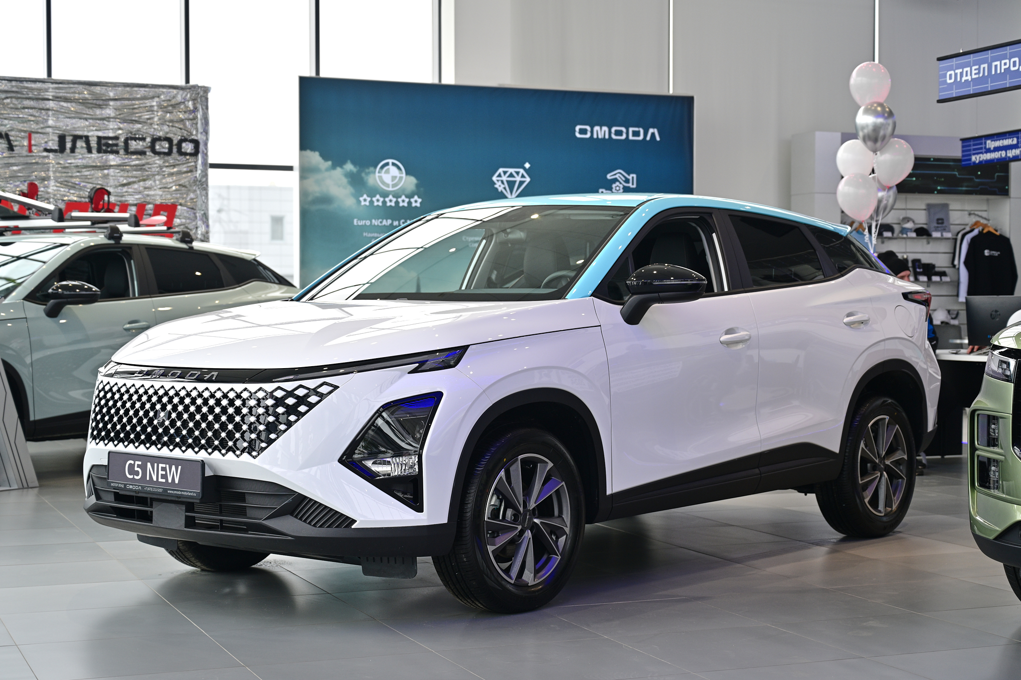 OMODA Мотор Ленд предлагает эксклюзивную возможность персонализации автомобилей.