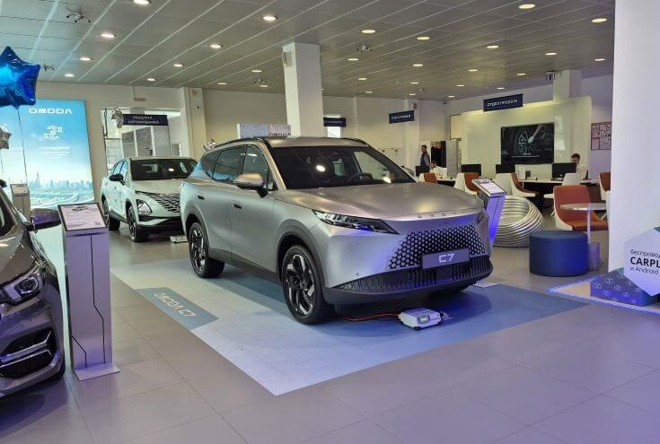 Новый OMODA C7 был представлен в АВТОДОМ Внуково