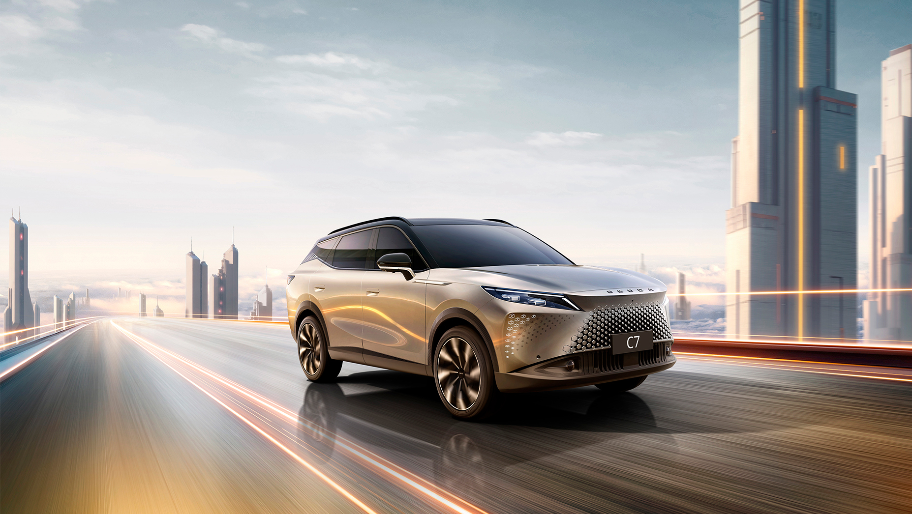 OMODA C7 в АВН! Уже скоро.