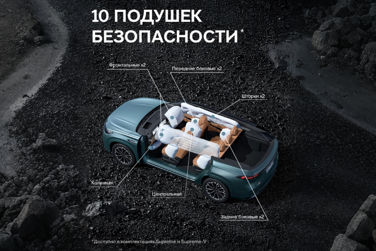 Выбирая флагман JAECOO J8, вы выбираете безопасность