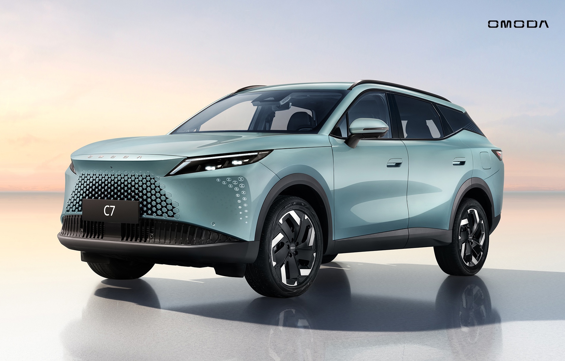 Новый кроссовер OMODA C7. Салон от создателей будущего.