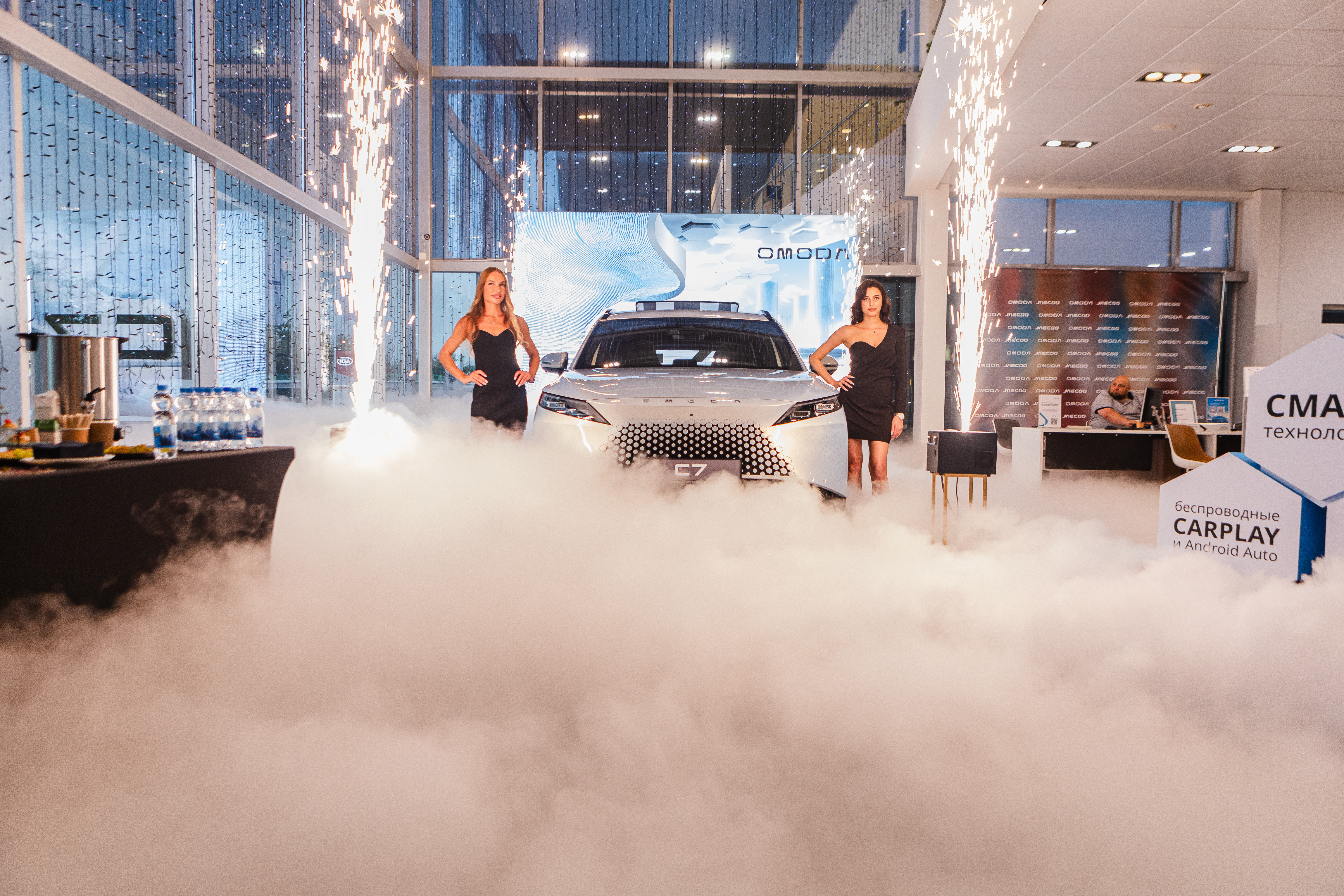 Наша презентация нового OMODA C7 стала по-настоящему фееричным событием!