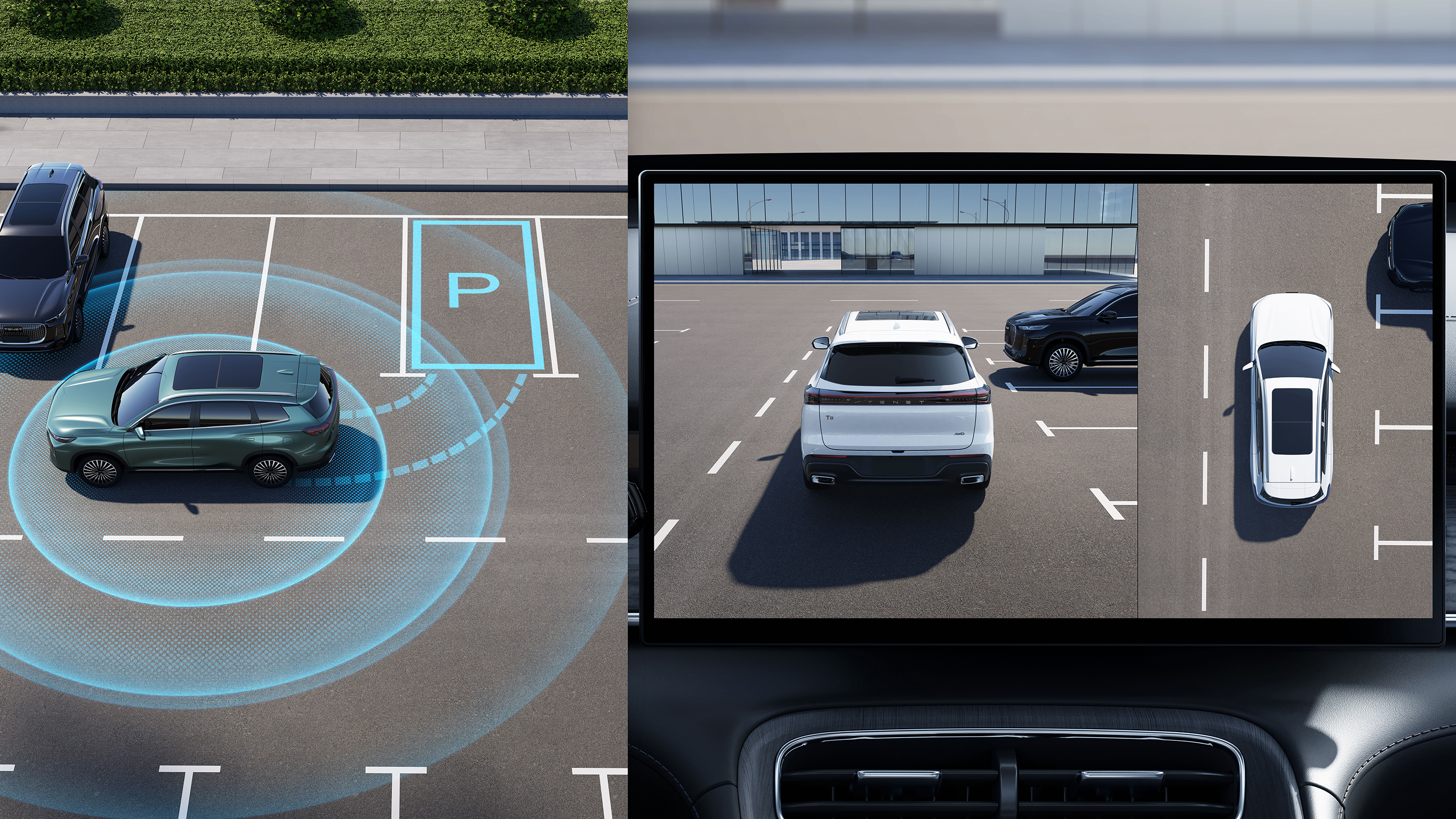 Ясный взгляд: обслуживание камер кругового обзора 540° и датчиков ADAS на автомобиле Tenet