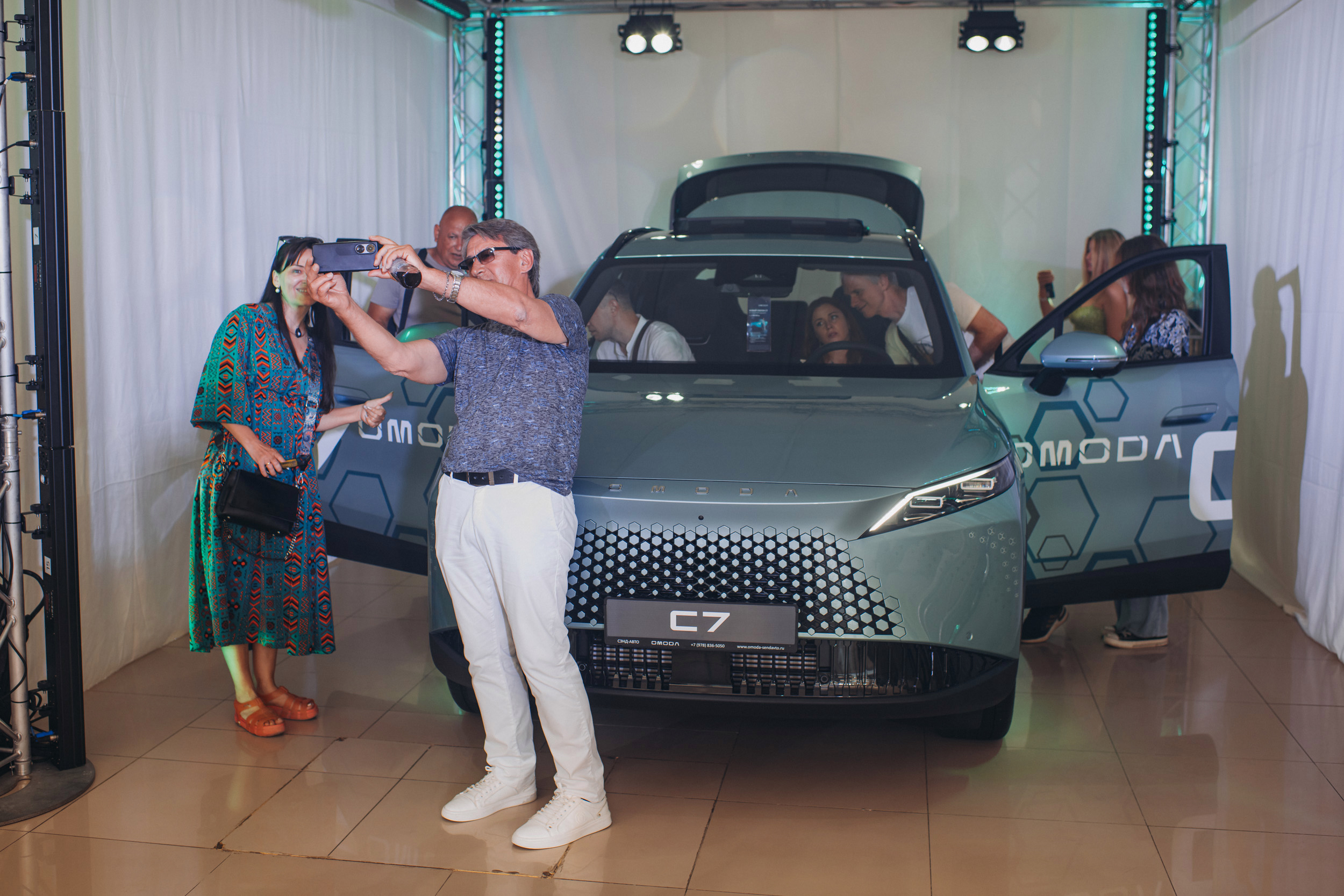 В Севастополе состоялась презентация нового кроссовера OMODA C7