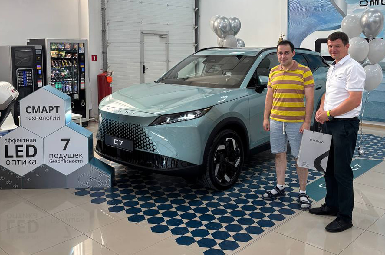 Первый OMODA C7 в Севастополе нашел своего владельца