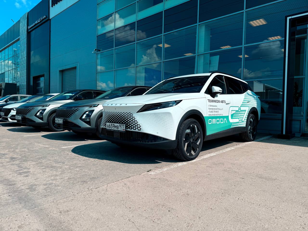 Новинка OMODA C7 у Официального дилера ТЕХИНКОМ